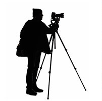 Silhouette Photographe Professionnel