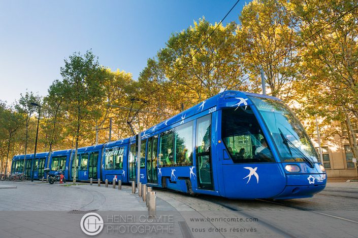 Mobilité urbaine à Montpellier Tramway