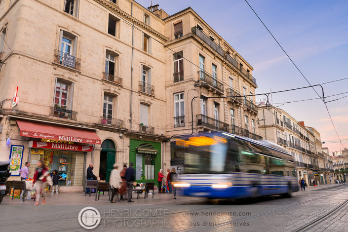 Mobilité urbaine à Montpellier Bus