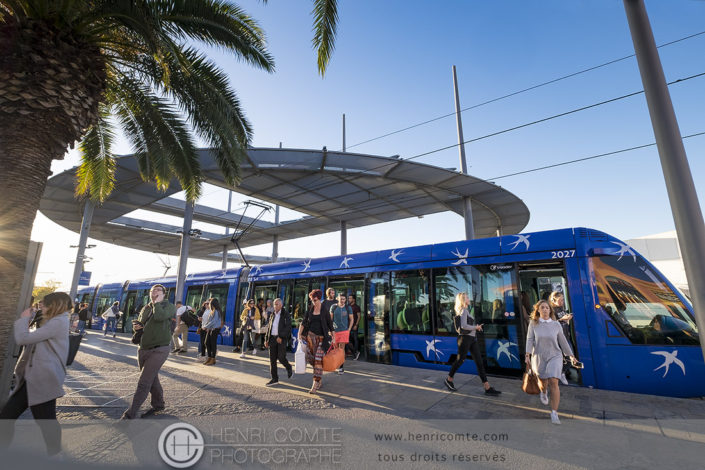 Mobilité urbaine à Montpellier Tramway
