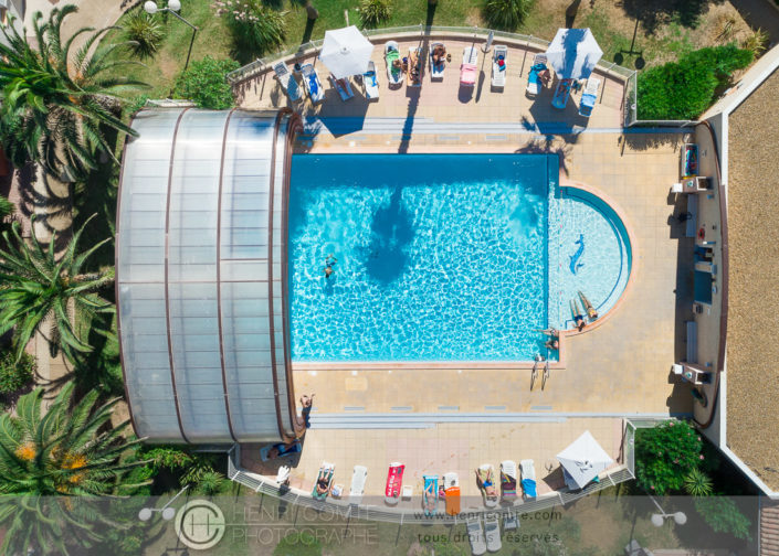 piscine sevillanes drone tourisme