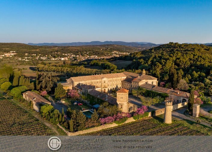 Abbaye de Cassian Photo en drone