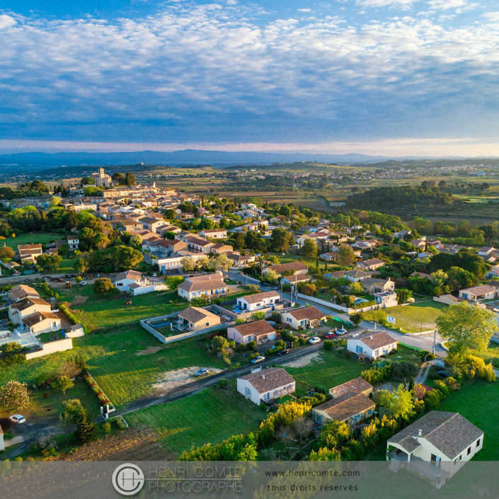 Saint-Pons de Mauchiens en drone